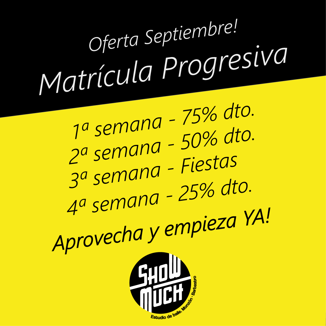 Matrícula progresiva 2024
